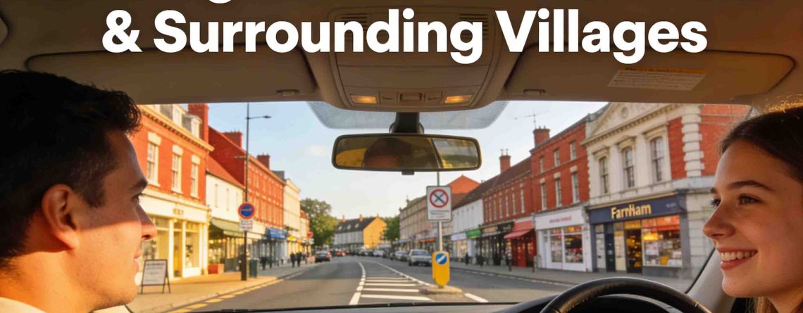 From Farnham's historic streets to surrounding Surrey villages — your complete 2026 guide to driving lessons, DVSA changes, costs and first-time pass tips.