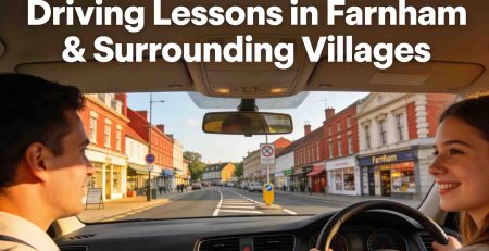 From Farnham's historic streets to surrounding Surrey villages — your complete 2026 guide to driving lessons, DVSA changes, costs and first-time pass tips.