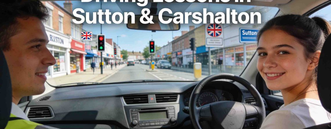 From Carshalton's quiet streets to Sutton's busy junctions — your complete 2026 guide to driving lessons, DVSA changes, costs and first-time pass tips in Sutton.