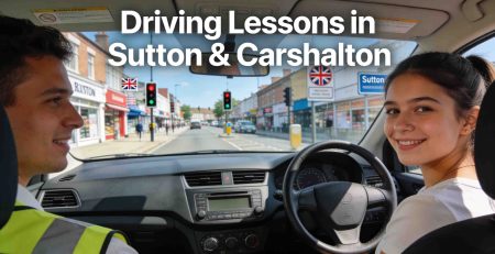 From Carshalton's quiet streets to Sutton's busy junctions — your complete 2026 guide to driving lessons, DVSA changes, costs and first-time pass tips in Sutton.