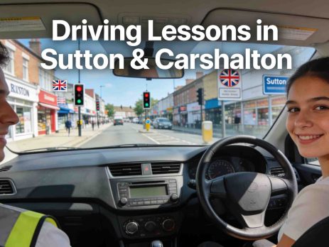 From Carshalton's quiet streets to Sutton's busy junctions — your complete 2026 guide to driving lessons, DVSA changes, costs and first-time pass tips in Sutton.